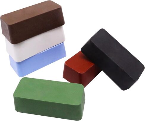 6 قطع مركب تلميع وتلميع، مركب تلميع معدني للمجوهرات، مصنوع من الفولاذ المقاوم للصدأ in Kuwait