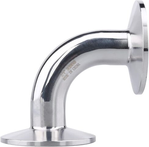 DERNORD 3/4 "أنبوب OD الكوع 90 درجة تركيب الأنابيب الصحية SS304 ثلاثي المشبك 1.5 بوصة in Saudi Arabia