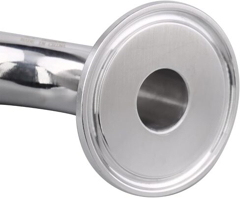DERNORD 3/4 "أنبوب OD الكوع 90 درجة تركيب الأنابيب الصحية SS304 ثلاثي المشبك 1.5 بوصة in Saudi Arabia