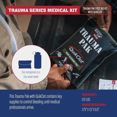 Adventure Trauma Pack with QuikClot Medical Kit in Kuwait