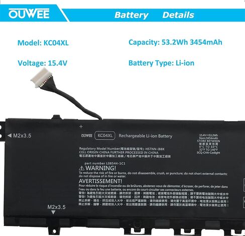 HT03XL L11119-855 Laptop Battery for HP Pavilion 14-CE 14-CF 14-DF 15-CS 15-DA 15-DB 15-DW 17-by 17-CA Series 15-CS0053CL 15-DW0033NR 15-DA0014DX L11421-542 L11421-2C2 HSTNN-UB7J HSTNN-DB8R HSTNN-DB8S in Saudi Arabia