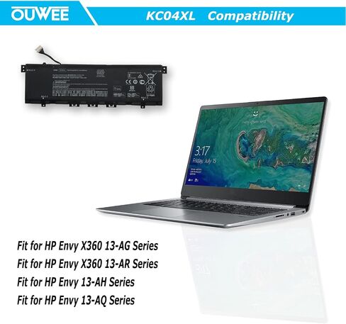 HT03XL L11119-855 Laptop Battery for HP Pavilion 14-CE 14-CF 14-DF 15-CS 15-DA 15-DB 15-DW 17-by 17-CA Series 15-CS0053CL 15-DW0033NR 15-DA0014DX L11421-542 L11421-2C2 HSTNN-UB7J HSTNN-DB8R HSTNN-DB8S in Saudi Arabia