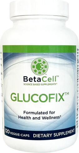 Glucofix - Berberine Supplement - Herbal Supplement with Cinnamon, Gymnema, Berberine, Bitter Melon, and Turmeric - 120 Capsules in Saudi Arabia