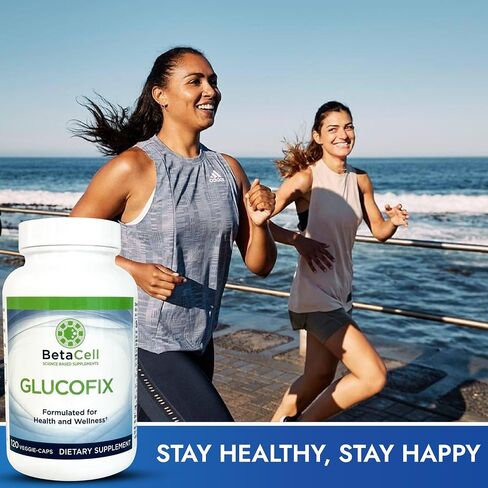 Glucofix - Berberine Supplement - Herbal Supplement with Cinnamon, Gymnema, Berberine, Bitter Melon, and Turmeric - 120 Capsules in Saudi Arabia