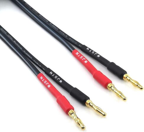 RCA إلى فليكس دبوس الموز محول القابس 6 بوصة فليكس دبوس الموز المقابس إلى أنثى RCA كابل الصوت 2 حزمة (4 مم الموز التوصيل إلى RCA) in Saudi Arabia