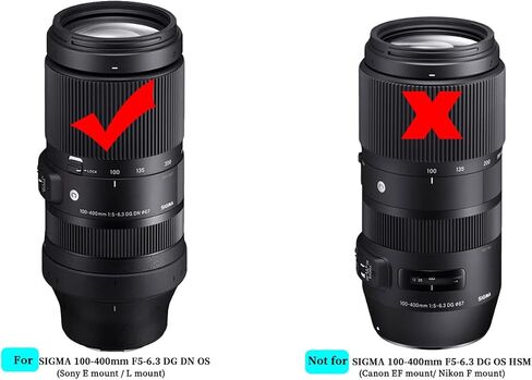 FOTGA Arca Swiss Lens Tripod Mount Ring Collar Ring for Tamron 35-150mm F/2-2.8 Di III VXD E Mount Z Mount Lens Model A058 Sigma 100-400mm F5-6.3 DG HSM Lens in Saudi Arabia