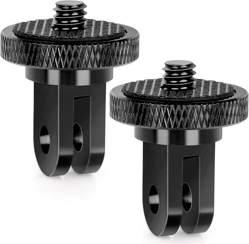 Anwenk Standard 1/4"-20 Male to 1/4"-20 Male Threaded Tripod Screw Adapter Standard Tripod Mounting Thread Camera Screw Adapter Converter, Precision Made (5 Pack) in Kuwait