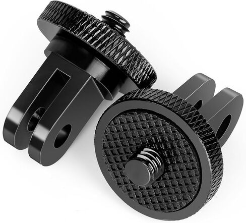 Anwenk Standard 1/4"-20 Male to 1/4"-20 Male Threaded Tripod Screw Adapter Standard Tripod Mounting Thread Camera Screw Adapter Converter, Precision Made (5 Pack) in Kuwait
