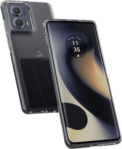 حافظة Motorola Edge 2023 Hybrid Crystal Clear - اعرض هاتف Moto Edge 2023 الخاص بك - حافظة شفافة ونحيفة للغاية وشفافة مع تقنية مضادة للاصفرار in Kuwait