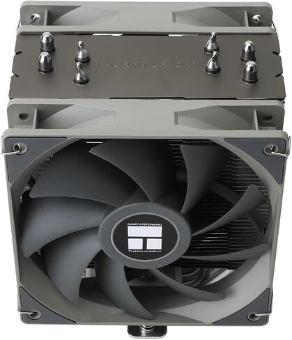 مبرد هواء وحدة المعالجة المركزية من Thermalright Assassin Spirit 120 V2 Plus، 4 أنابيب حرارية، مبرد وحدة المعالجة المركزية بمروحة هادئة مزدوجة PWM، مبرد غرفة تبريد الكمبيوتر، لـ AMD AM4 AM5/Intel 1700/1150/1151/1200(AS120 V2 Plus) in Saudi Arabia