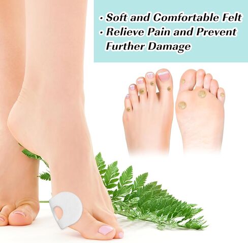 عبوة من 30 قطعة من وسادات الذرة أسفل القدم، وسائد ناعمة لمسمار القدم على شكل بيضاوي، وسائد لاصقة للذرة للقدم للرجال والنساء، وسادة ذرة مسامير القدم ذاتية اللصق لتخفيف الألم من مسامير القدم والذرة والبثور in Kuwait