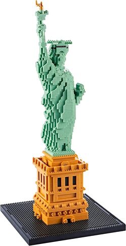 مجموعات الهندسة المعمارية للبالغين من KLMEi White House U.S. Capital الشهيرة مجموعة البناء مجموعة أدوات البناء الصغيرة الصغيرة هدايا مكعبات صغيرة للأطفال (3520 قطعة) in Kuwait