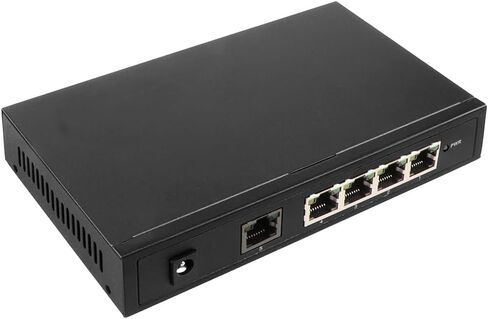 Network Switch 5 Port Gigabit Ethernet Switch Unmanaged Desktop Ethernet Splitter 10/100/1000M Metal Casing with Limited Lifetime Protection in Kuwait