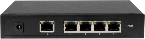 Network Switch 5 Port Gigabit Ethernet Switch Unmanaged Desktop Ethernet Splitter 10/100/1000M Metal Casing with Limited Lifetime Protection in Kuwait