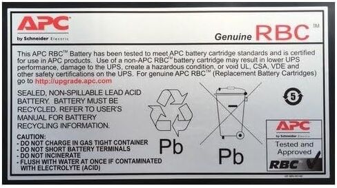 بديل بطارية APC UPS، RBC33، لنماذج APC الاحتياطية BT1500، BT1500BP، BR1500، BX1500، SC1000، SN1000 in Saudi Arabia