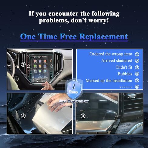 واقي شاشة الملاحة لسيارة بورش كايين 2019 مقاس 12.3 انش، واقي شاشة شفاف ار رويا HD من الزجاج المقسى مقاوم للخدش فائق الوضوح فائق الوضوح in Kuwait