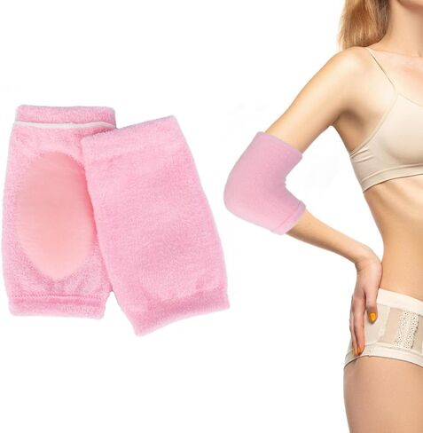 زوج واحد من أكمام الكوع من الجل للنساء، وسادات الكوع ذات غطاء جل ناعم لترطيب العناية بالبشرة الجافة والمتشققة، وأكمام واقية من الكوع وحزام الكوع لكرة السلة وكرة الطائرة والتنس in Saudi Arabia