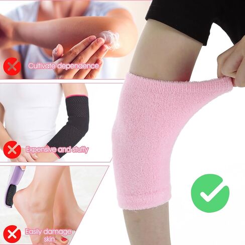 زوج واحد من أكمام الكوع من الجل للنساء، وسادات الكوع ذات غطاء جل ناعم لترطيب العناية بالبشرة الجافة والمتشققة، وأكمام واقية من الكوع وحزام الكوع لكرة السلة وكرة الطائرة والتنس in Saudi Arabia