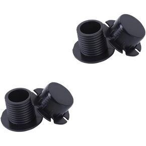 SaiDian 2Sets Bag Handle Accessories Bag Handle Screw and Nut Set for The Rope Obag Handle Hand Insert Screw Caps Beach Tote Bag Handles Straps Screw Rivets