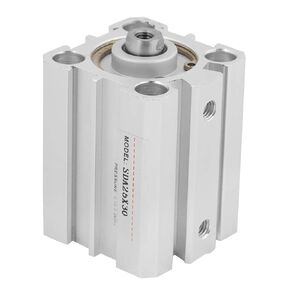 Air Cylinder, 1Pcs SDA 25x30 Compact Aluminum Pneumatic Double Action Air Cylinder