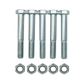 1/2" x 3-1/2" 500101 Shear Bolts and Nylock Nuts (Set of 5)