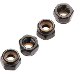ARRMA Nut M4 Nylon (4), ARAC9762, Black