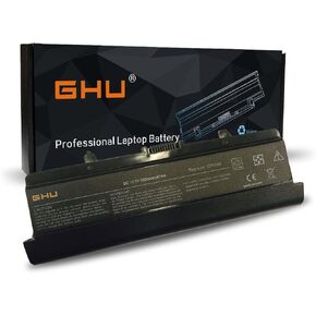 GHU New Battery 87 WHR Replacement for KY265 PT434 4M529 KY477 4N369 312-0748 312-0749 W0X4F W1193 KY265 KY477 4M529 4N369 FU268 Compatible for Dell Latitude Laptop E6400 E6410 E6510 E6500