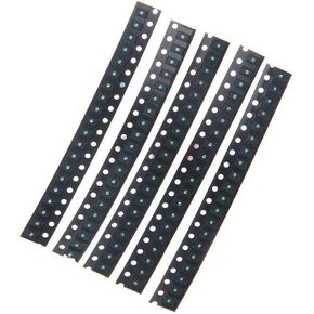 100Pcs 5 Colors 1206 SMD LED Light Red White Green Blue Yellow Assotment Kit