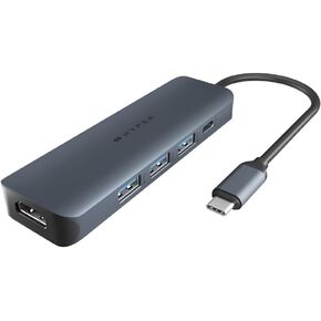 HyperDrive Next 6 Port USB-C Hub، أساسيات السفر المحمولة وحل الاتصال للمبدعين ومحرري الفيديو والمصورين والمزيد
