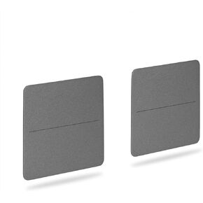 SideTrak Swivel Metal Plates for Laptop | Add On/Replacement Plates Only | Includes 2 Metal Plates (Black)