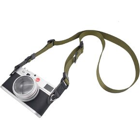 Black Camera Strap, Quick Release Adjustable Camera Neck Shoulder Sling Strap for Nikon Canon Sony Pentax Fujifilm Panasonic SLR DSLR Cameras