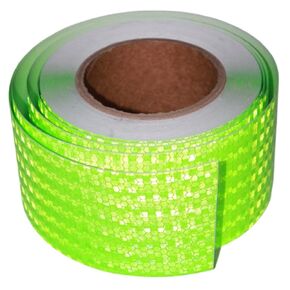 Blue Reflective Tape 4 inch X 15 feet for Cars, Outdoor Waterproof High Visibility Warning Safety Adhesive Tape.