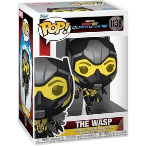 Funko POP! Vinyl Marvel: Ant-Man Quantumania - Wasp - 1/6 Odds for Rare Chase Variant - Collectable Vinyl Figure - Gift Idea - Official Merchandise - for Kids & Adults - Movies Fans