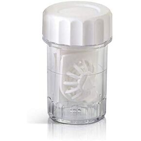 Sports Vision's Contact lens Cases Barrel Type 10 Pieces Made in the UK For Multipurpose Contact lens Solution Only Not for Peroxide Based Solutions