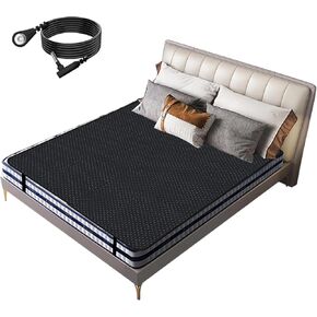 Grounding Mat for Bed, Breathable Grounding Pad Earth Mat for Bettet Sleep, Energy, Pain Relief, Inflammation, Feet and Back Pain (54" x 78")