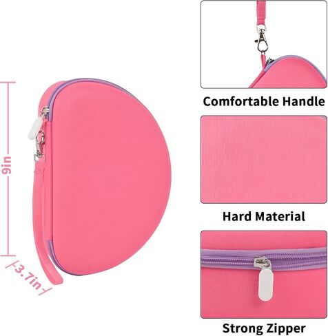 Headphone Case for Riwbox CT-7 Pink/for Jack CT-7S Cat Green 3.5mm/ for iClever IC-HS01/for Picun/for FosPower Bluetooth Wireless Over-Ear Headphones Headset Box Only,Purple in Kuwait