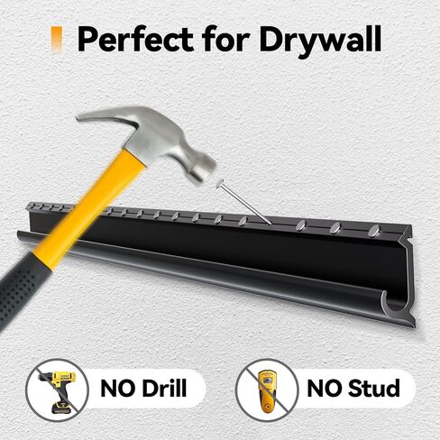 EZISE Studless TV Drywall Mount for 32-75 Inch Flat Screen, Slim No Drill TV Wall Mount Holds up to 150 lbs, No Stud Easy Install with Nails, Max VESA 600x400mm in Saudi Arabia