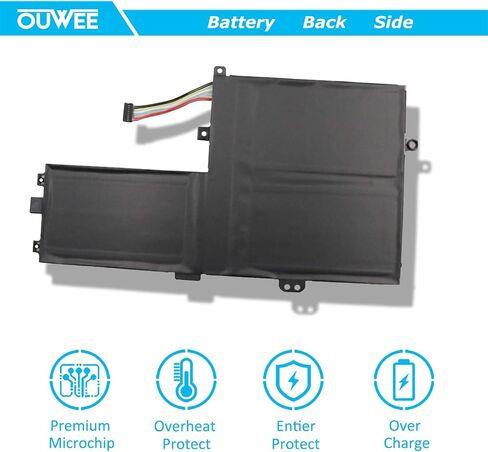 OUWEE L17C4P72 Laptop Battery Compatible with Lenovo ThinkPad X1 Extreme 1st Gen/2nd Gen ThinkPad P1 1st/2nd Gen Serie L17M4P72 01AY968 01AY969 L18M4P71 01YU911 5B10V98091 SB10Q76929 SB10Q76928 80Wh in Saudi Arabia