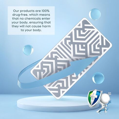 رقعة ألم قابلة لإعادة الاستخدام، لتخفيف آلام العضلات - رقعات تخفيف آلام الظهر والقدم والركبة والرقبة والمزيد، تطبيق لاصق سهل، سريع المفعول - تتضمن رقعة واحدة و3 مواد لاصقة وحقيبة حمل واحدة - 0012 in Kuwait