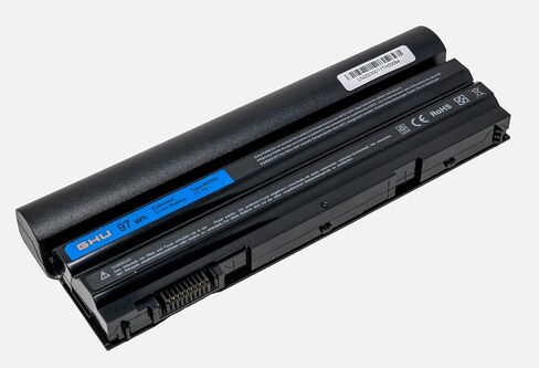 GHU New Battery 87 WHR Replacement for KY265 PT434 4M529 KY477 4N369 312-0748 312-0749 W0X4F W1193 KY265 KY477 4M529 4N369 FU268 Compatible for Dell Latitude Laptop E6400 E6410 E6510 E6500 in Saudi Arabia