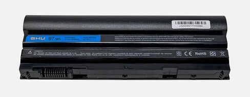 GHU New Battery 87 WHR Replacement for KY265 PT434 4M529 KY477 4N369 312-0748 312-0749 W0X4F W1193 KY265 KY477 4M529 4N369 FU268 Compatible for Dell Latitude Laptop E6400 E6410 E6510 E6500 in Saudi Arabia