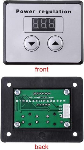 10000W SCR Digital Voltage Regulator, AC 220V 80A Speed Control Dimmer Thermostat, Motor Speed Controller Regulator in Saudi Arabia