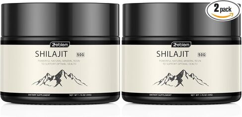 shilajit Pure Himalayan Organic shilajit for Men and Women shilajit Resin Supplyment with Organic Ayurvedic Blend in High Potency for Energy, Strength Boost&Immune Support (50 Grams) in Saudi Arabia