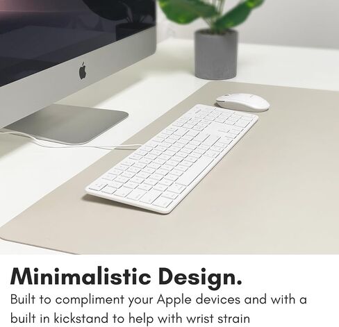 Macally Ultra-Slim USB Wired Keyboard with Number Keypad for Apple Mac Pro, MacBook Pro/Air, iMac, Mac Mini, Laptop Computers, Windows Desktop PC Laptops, Silver (SLIMKEYPROA) in Kuwait