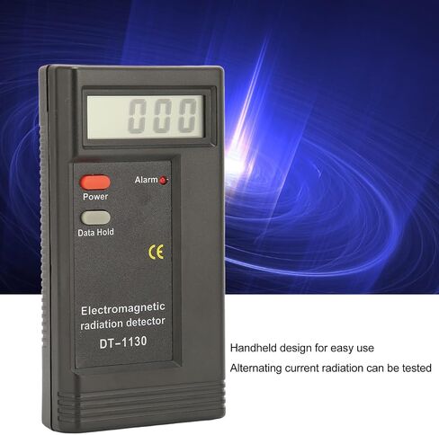 كاشف الإشعاع الكهرومغناطيسي LCD الرقمي، مقياس EMF عالي الحساسية، جهاز اختبار إشعاع المجال الكهرومغناطيسي المحمول للمنزل والمكتب والخارج وعداد جيجر in Kuwait