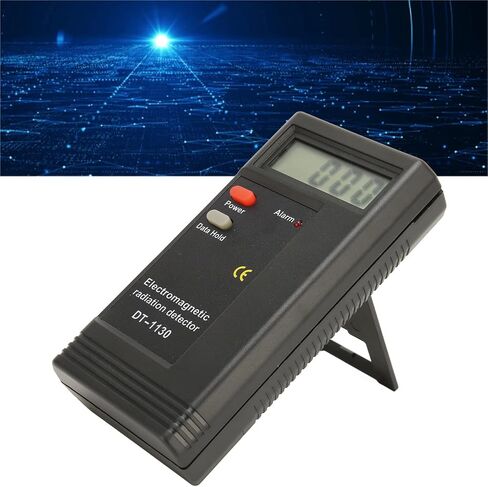كاشف الإشعاع الكهرومغناطيسي LCD الرقمي، مقياس EMF عالي الحساسية، جهاز اختبار إشعاع المجال الكهرومغناطيسي المحمول للمنزل والمكتب والخارج وعداد جيجر in Kuwait