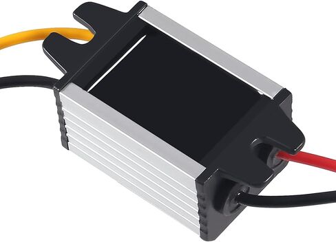 2pcs DC 12V to 5V USB C Buck Converter 3A 15W Type-C Right Angle Step-Down Converter Voltage Regulator Car Power Converter Adapter Waterproof in Kuwait