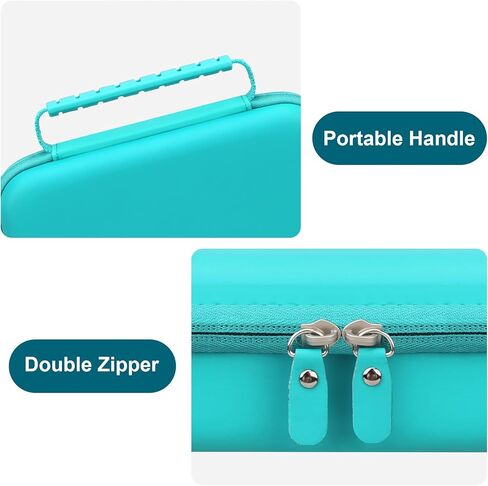 Canboc Carrying Case Compatible with Garmin Xero C1 Pro Compact Chronograph, Mesh Pocket fit Cable, Portable Charger, Power Bank, Black (Case Only) in Kuwait