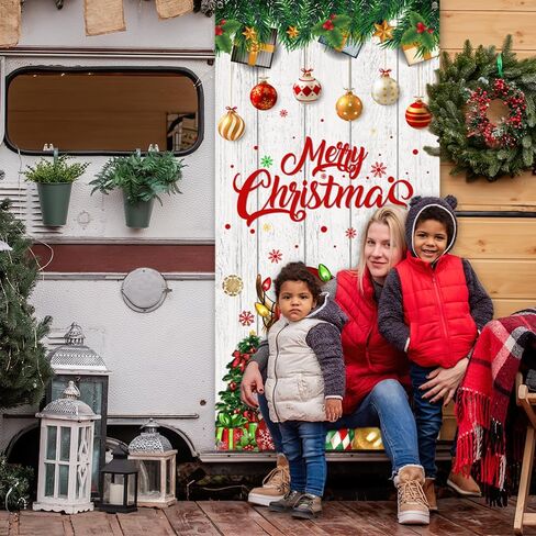 لافتة عيد الميلاد الوردية من GREHUMOR، لافتة عيد الميلاد الكلاسيكية، لافتة رايات عيد الميلاد التقليدية للمنزل، مدفأة عيد الميلاد، عطلة رأس السنة (لافتة) in Kuwait