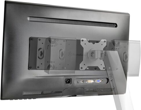 Silverstone MVA01 NUC/Monitor Arm Extension Bracket with VESA Mount Specification, SST-MVA01 in Saudi Arabia